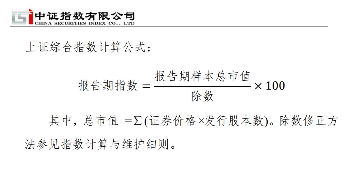 上证综指长期增长速度_股票指数编制方法_为上证指数正名