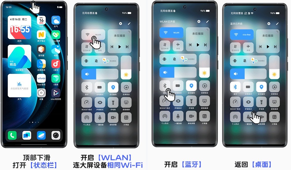 vivo手机投屏到电视的方法及注意事项，无线有线轻松实现