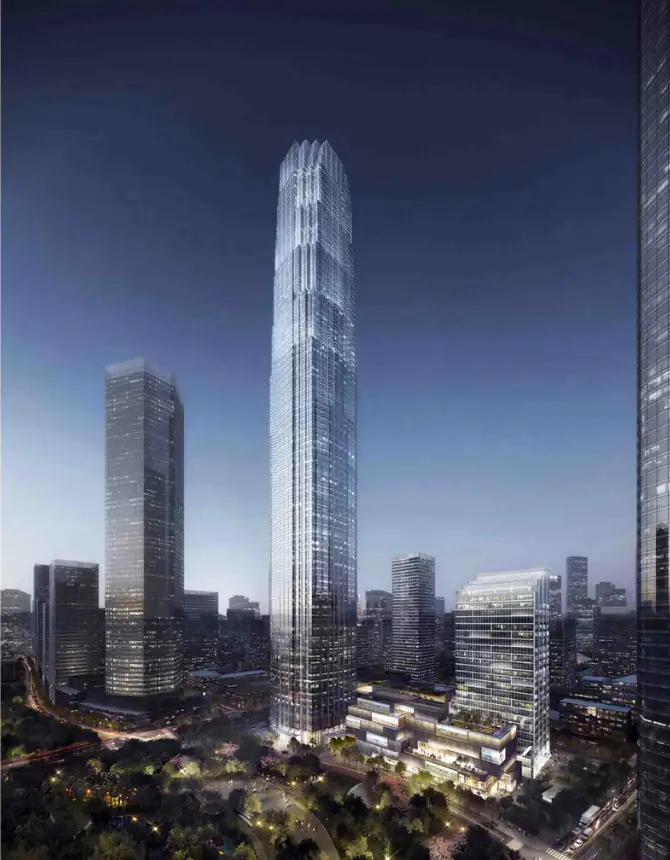 济南CBD摩天大楼复工进度_济南恒大金融中心_绿地山东国际金融中心建设情况