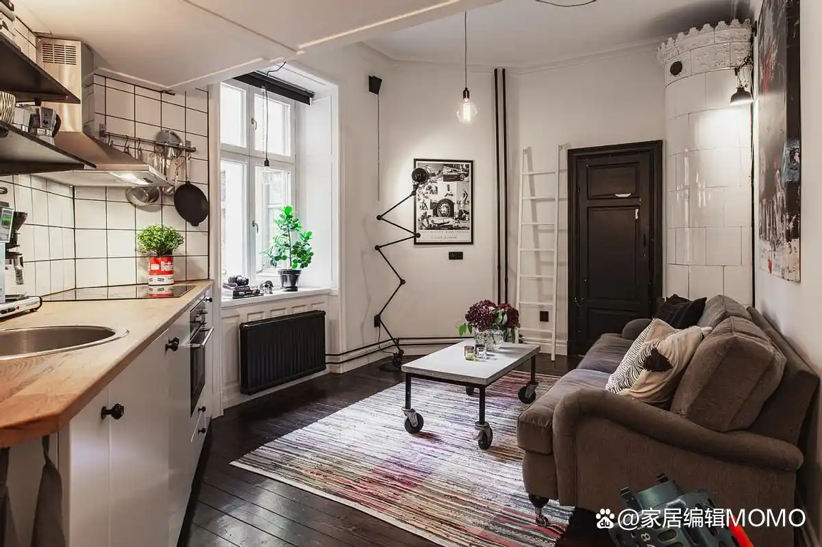 23㎡蜗牛户型_设备平台可以改成房间吗_厨房上搭板做卧室