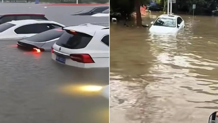 河北涿州遭遇强降雨，防汛应急响应提升，城区积水严重