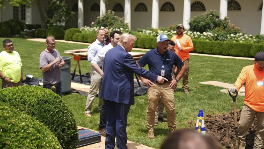 特朗普计划为白宫建“金光闪闪”宴会厅，资金来源引争议