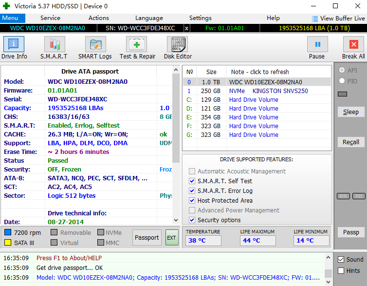 修复硬盘有什么软件推荐？Victoria硬盘修复工具最新版功能详解