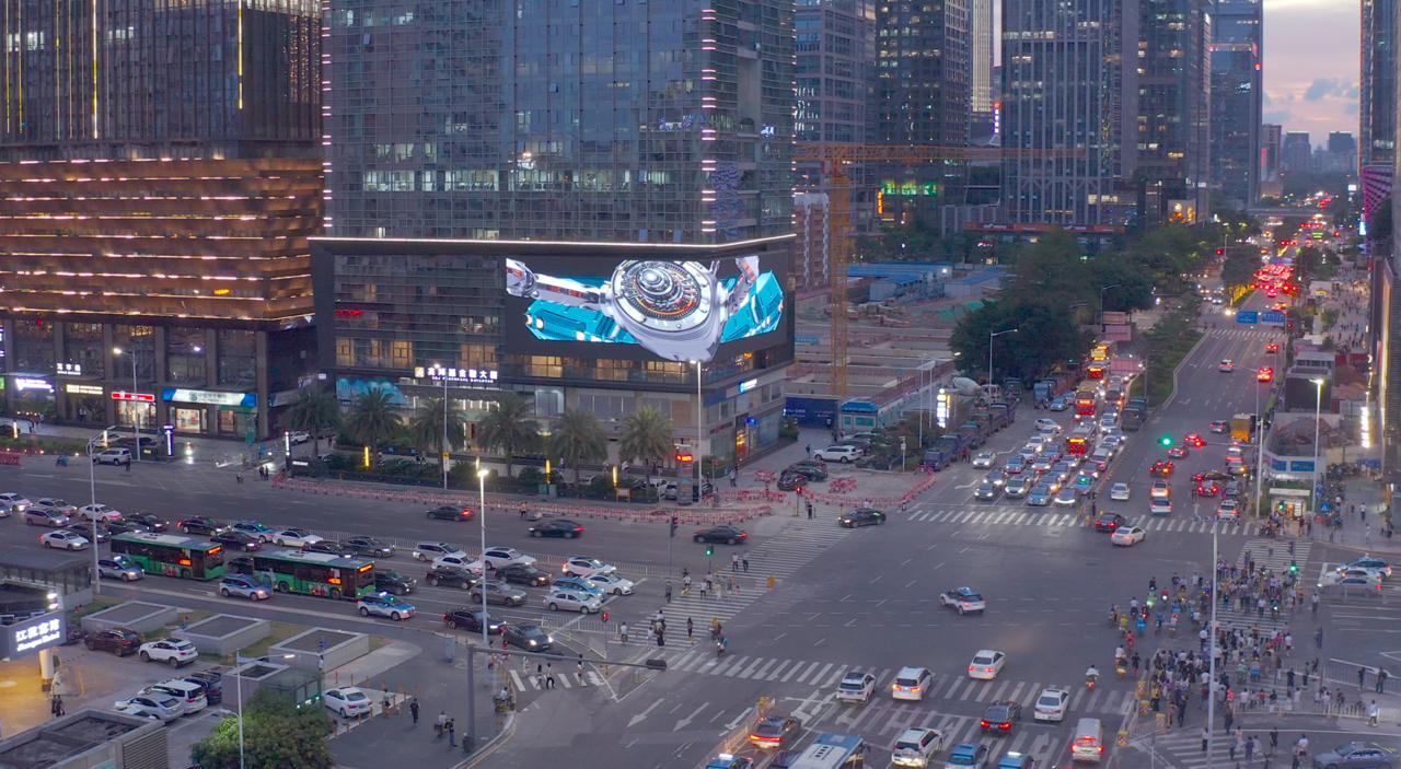 深圳兆邦基金融大厦4楼_深圳福田裸眼3D微缩景观_福田兆邦基金融大厦裸眼3D屏