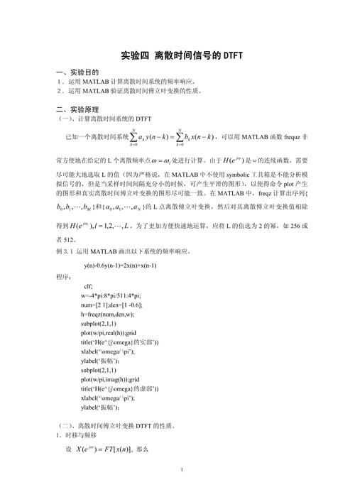 数字信号处理上机实验答案分享，含多类基础与综合实验