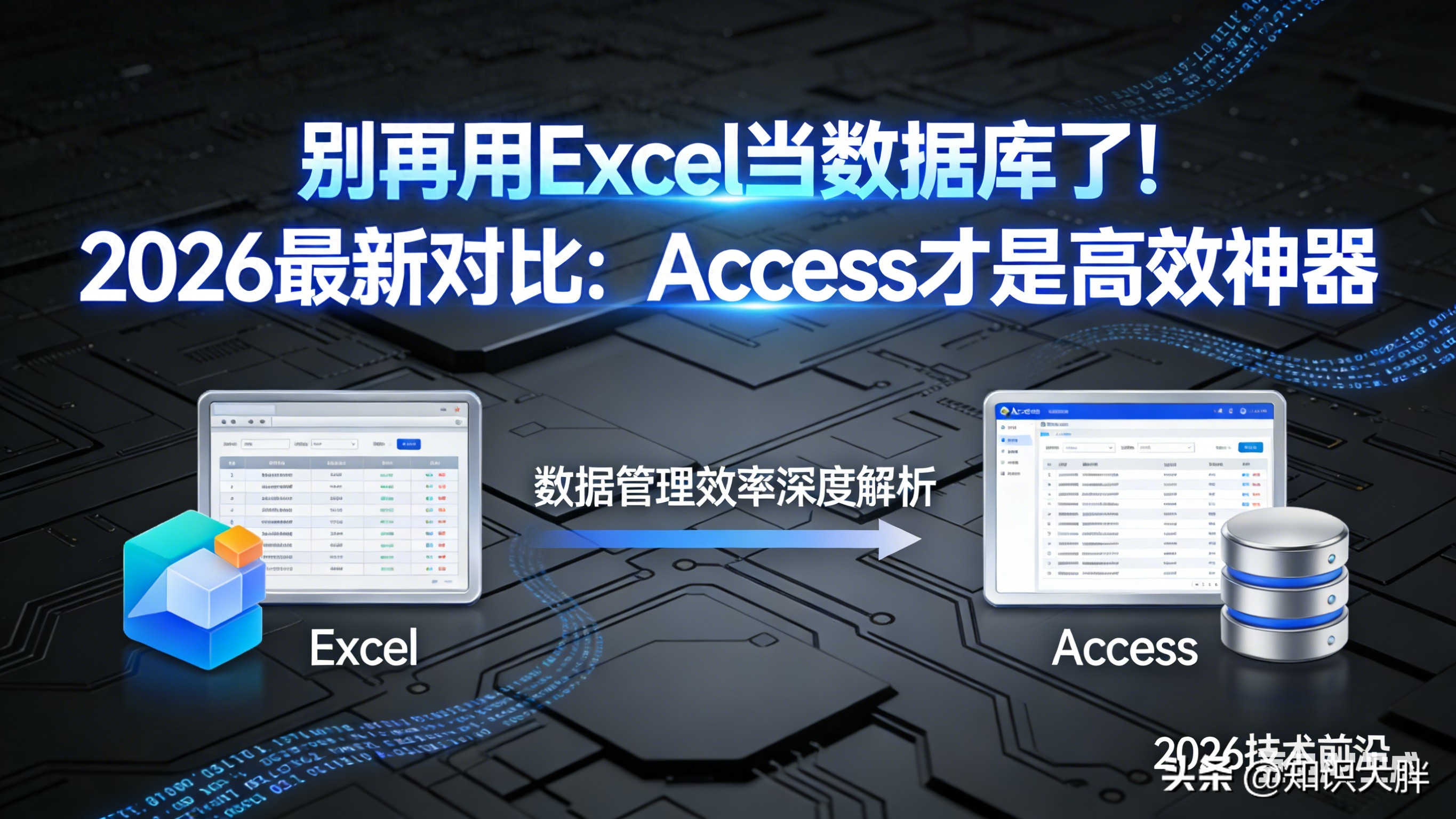 行政财务运营别再错用Excel啦！Access数据库技术与应用教程来救你