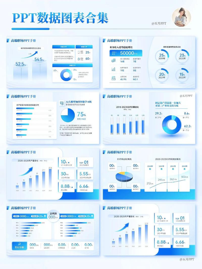 大数据时代主题汇报PPT模板：内容丰富，风格简约精致