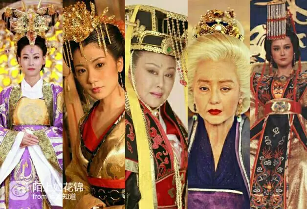 盘点各版武则天扮相，刘晓庆版黄金饰品超吸睛