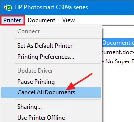 取消卡住的打印文档_打印程序服务无法启动_清除并重新启动后台打印程序