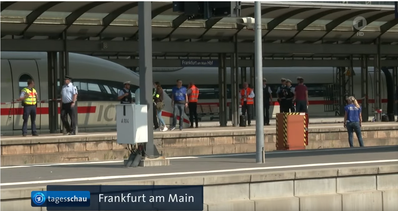 德国法兰克福火车站惊现惨案！8岁男童被非洲裔男子推下站台致死