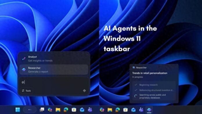 微软在Win11任务栏集成AI智能体，操作方法及相关技术介绍