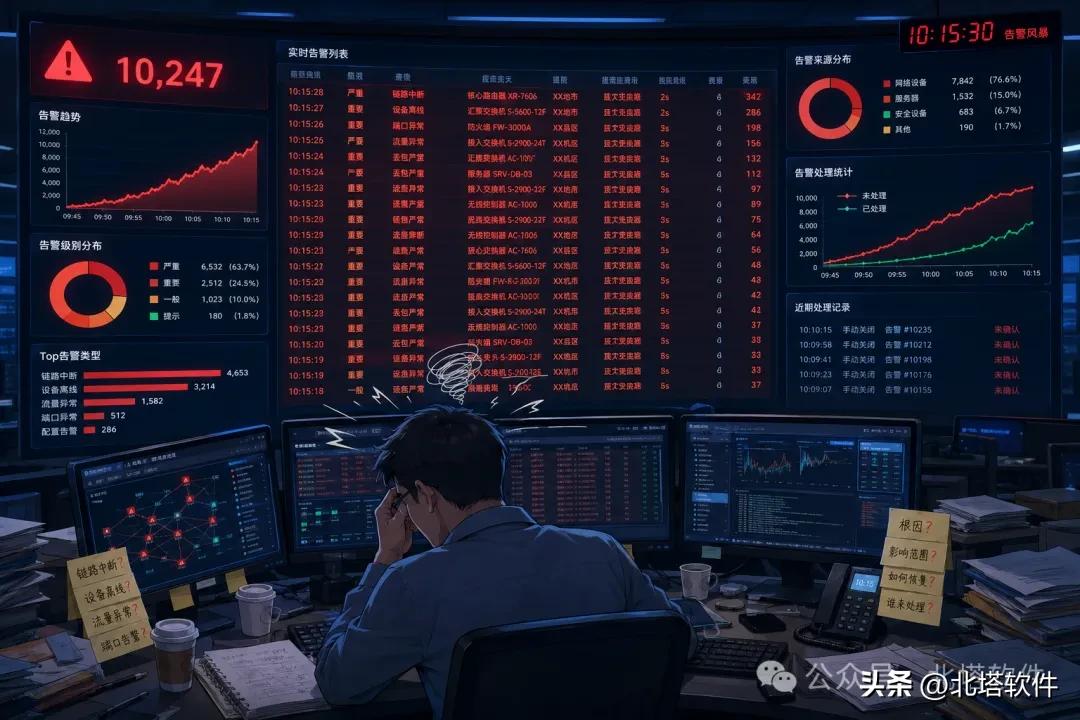 电力行业告警智能分析_cmdb_北塔AI大模型告警分析