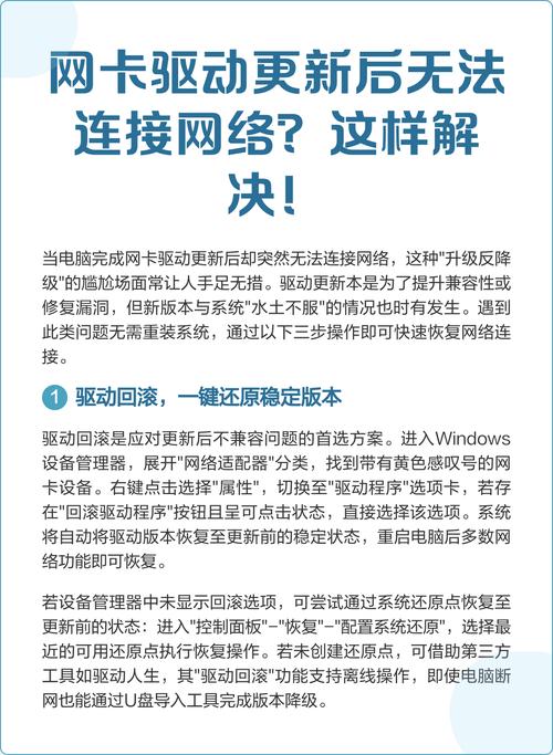电脑重装系统后上不了网？一招教你装回网卡驱动